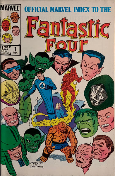 OFFICIAL MARVEL INDEX TO THE FANTASTIC FOUR # 1