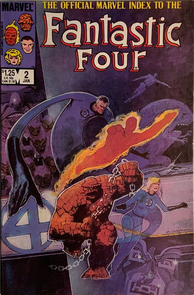 OFFICIAL MARVEL INDEX TO THE FANTASTIC FOUR # 2