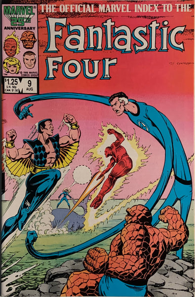 OFFICIAL MARVEL INDEX TO THE FANTASTIC FOUR # 9