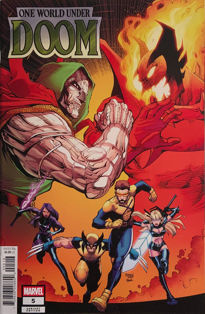 ONE WORLD UNDER DOOM # 5 MELNIKOV 1:25 VARIANT COVER