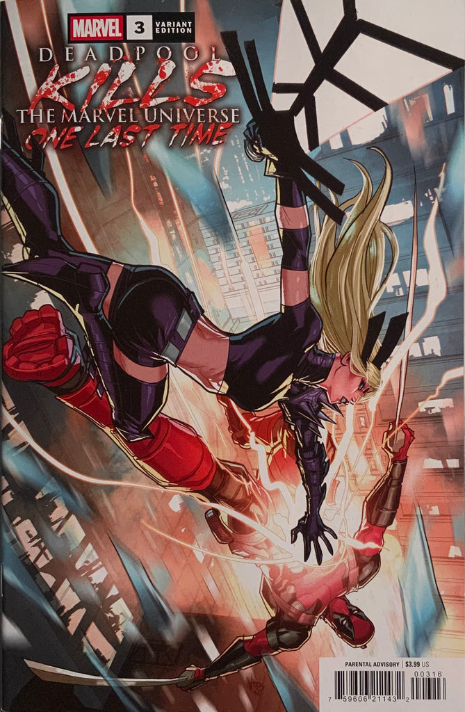 DEADPOOL KILLS THE MARVEL UNIVERSE ONE LAST TIME # 3 WOODS 1:25 VARIANT COVER