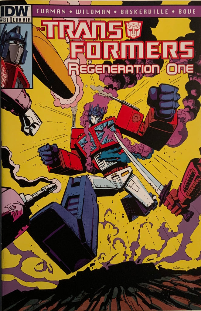 TRANSFORMERS REGENERATION ONE #81 SENIOR RETAILER INCENTIVE COVER A