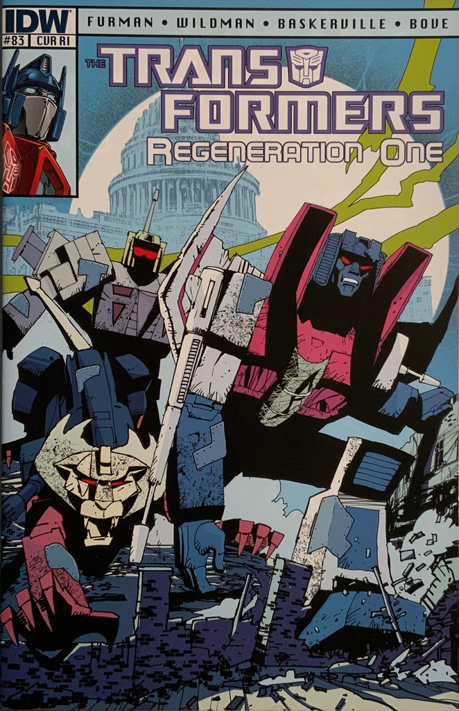 TRANSFORMERS REGENERATION ONE #83 SENIOR RETAILER INCENTIVE COVER