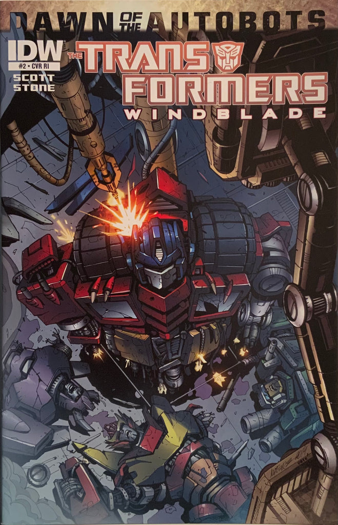 TRANSFORMERS WINDBLADE #2 MATERE RETAILER INCENTIVE COVER