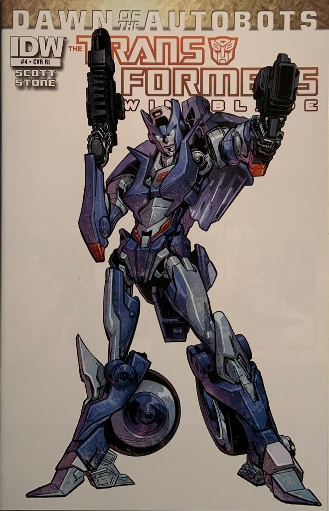 TRANSFORMERS WINDBLADE #4 JIMENEZ RETAILER INCENTIVE COVER