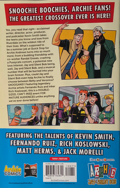 ARCHIE MEETS JAY AND SILENT BOB # 1 PANOSIAN 1:10 VARIANT COVER
