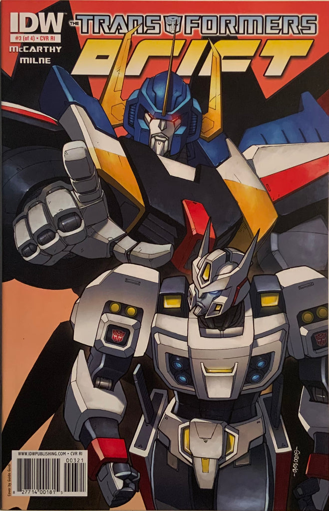 TRANSFORMERS DRIFT # 3 GUIDI RETAILER INCENTIVE COVER