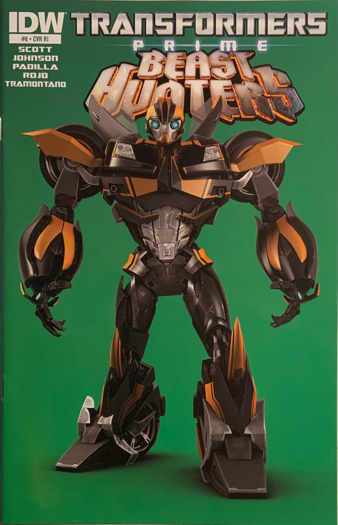 TRANSFORMERS PRIME : BEAST HUNTERS # 6 ANIMATION ART RETAILER INCENTIVE COVER