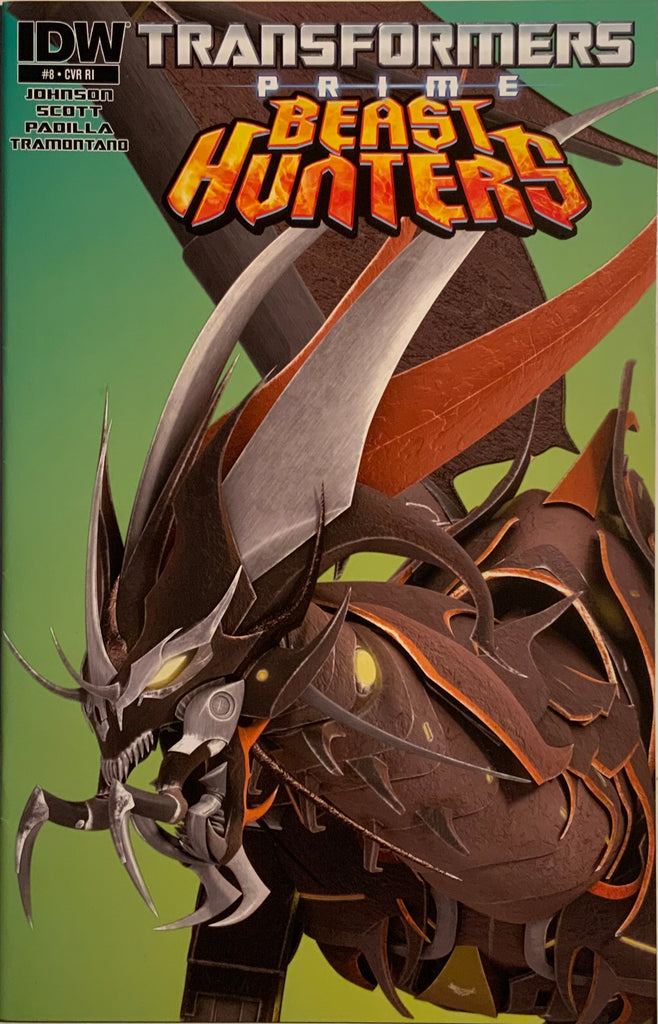 TRANSFORMERS PRIME : BEAST HUNTERS # 8 ANIMATION ART RETAILER INCENTIVE COVER