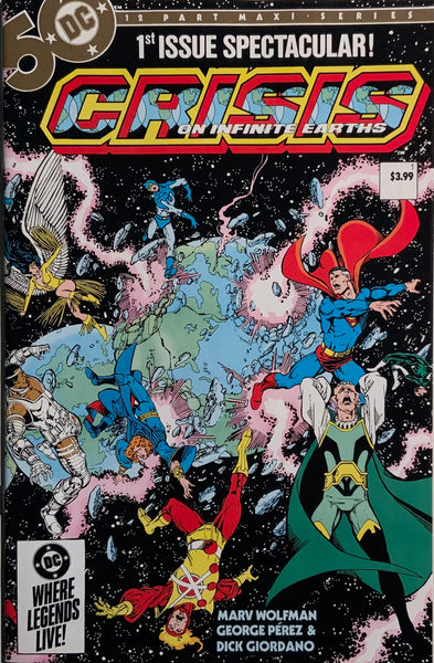 CRISIS ON INFINITE EARTHS # 1 FACSIMILE EDITION