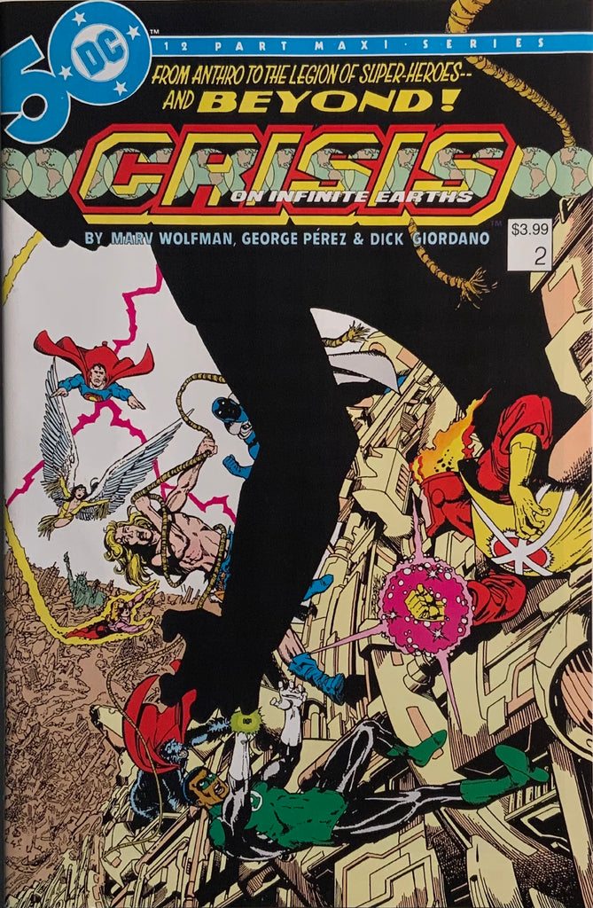 CRISIS ON INFINITE EARTHS # 2 FACSIMILE EDITION