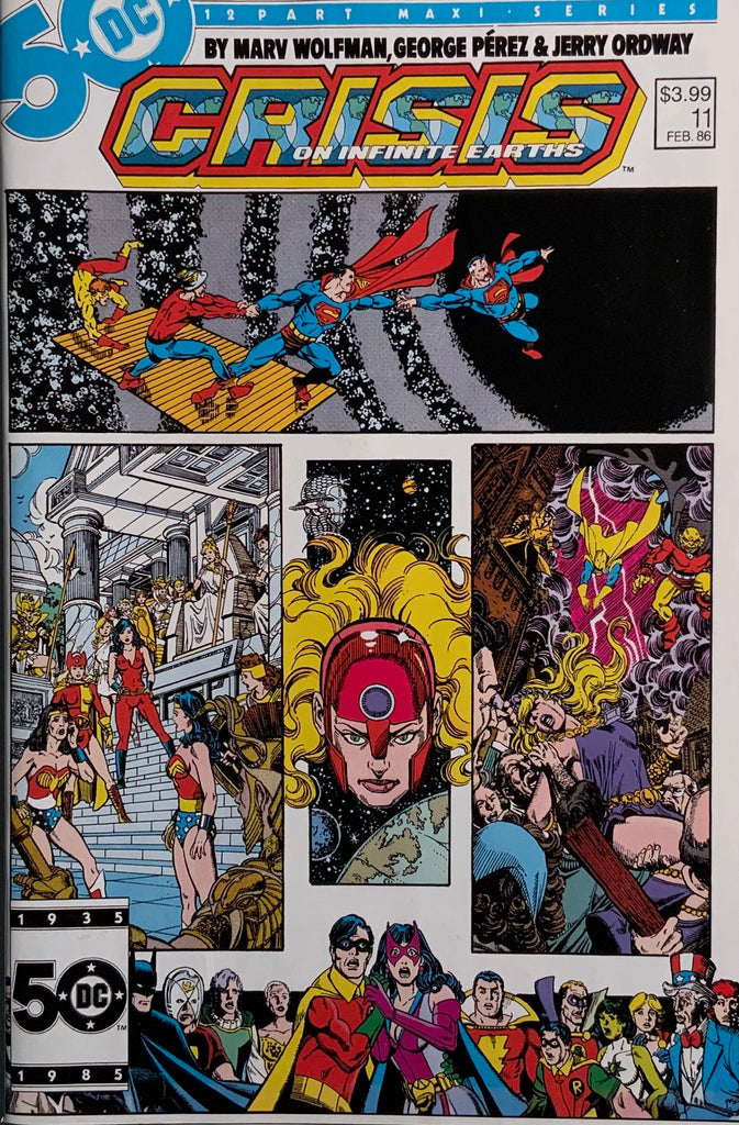 CRISIS ON INFINITE EARTHS #11 FACSIMILE EDITION