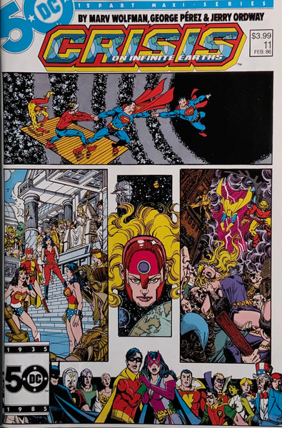 CRISIS ON INFINITE EARTHS #11 FACSIMILE EDITION