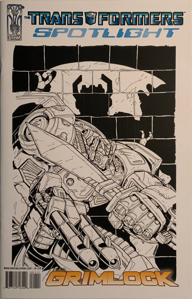 TRANSFORMERS SPOTLIGHT : GRIMLOCK MATERE RETAILER INCENTIVE COVER