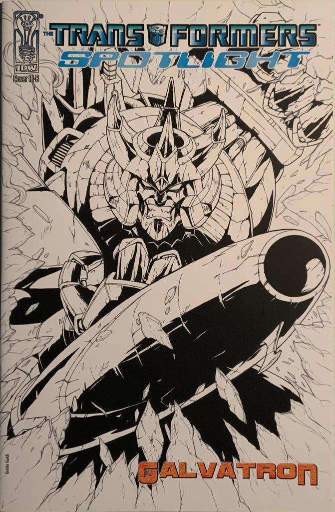 TRANSFORMERS SPOTLIGHT : GALVATRON GUIDI RETAILER INCENTIVE COVER B