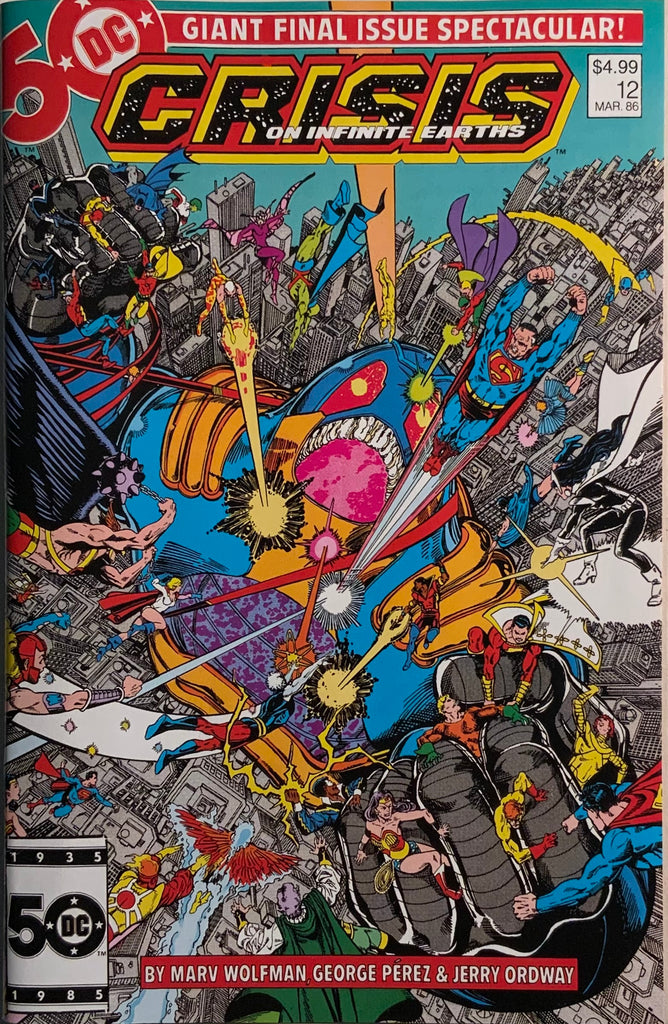 CRISIS ON INFINITE EARTHS #12 FACSIMILE EDITION