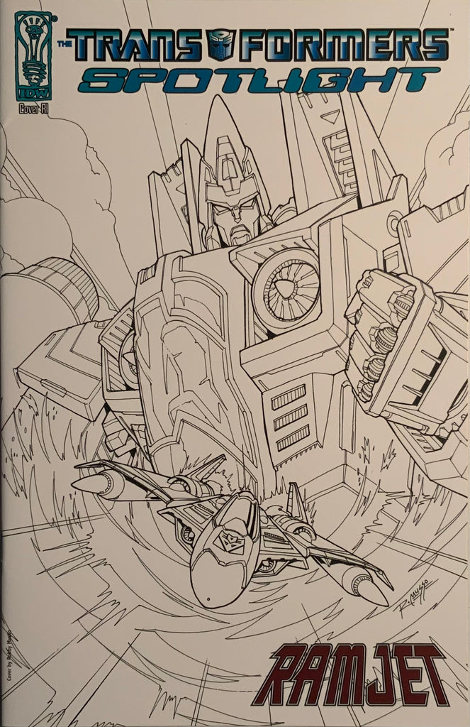 TRANSFORMERS SPOTLIGHT : RAMJET MUSSO RETAILER INCENTIVE COVER