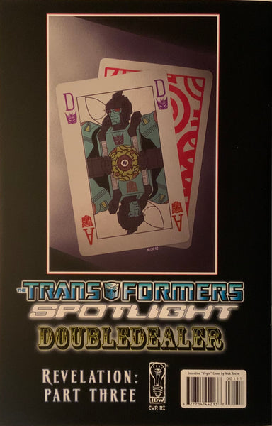 TRANSFORMERS SPOTLIGHT : DOUBLEDEALER ROCHE RETAILER INCENTIVE COVER