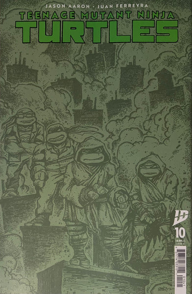 TEENAGE MUTANT NINJA TURTLES (2024) #10 EASTMAN 1:10 VARIANT COVER