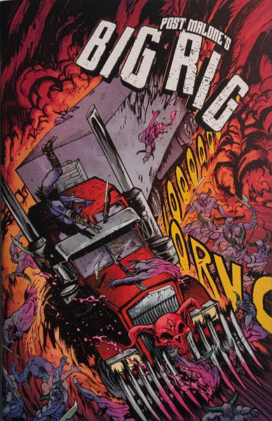 POST MALONE’S BIG RIG # 1 JOHNSON 1:10 VARIANT COVER