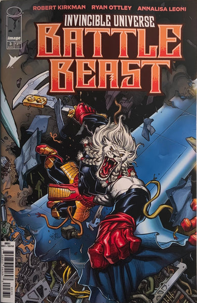 INVINCIBLE UNIVERSE : BATTLE BEAST # 3 SU 1:10 VARIANT COVER