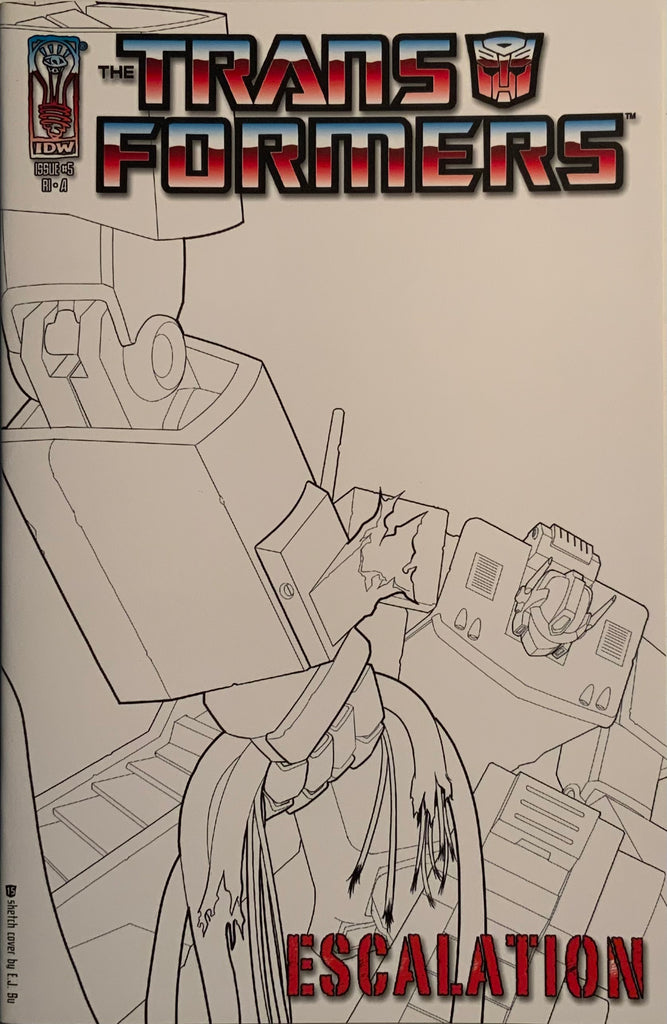 TRANSFORMERS ESCALATION # 5 SU RETAILER INCENTIVE COVER A