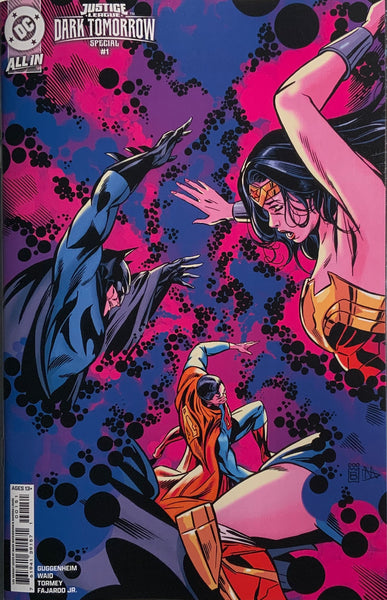 JUSTICE LEAGUE : DARK TOMORROW SPECIAL # 1 BUCKINGHAM 1:25 VARIANT COVER