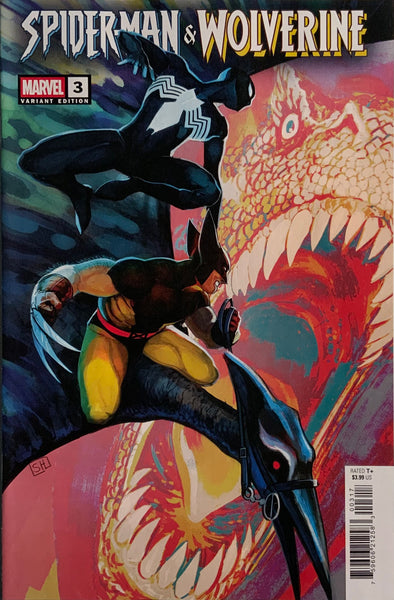 SPIDER-MAN & WOLVERINE #3 HANS 1:25 VARIANT COVER