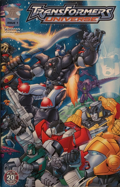 TRANSFORMERS UNIVERSE # 1 SECOND PRINTING
