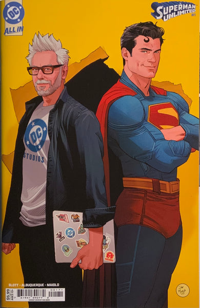 SUPERMAN UNLIMITED # 1 MORA VARIANT COVER