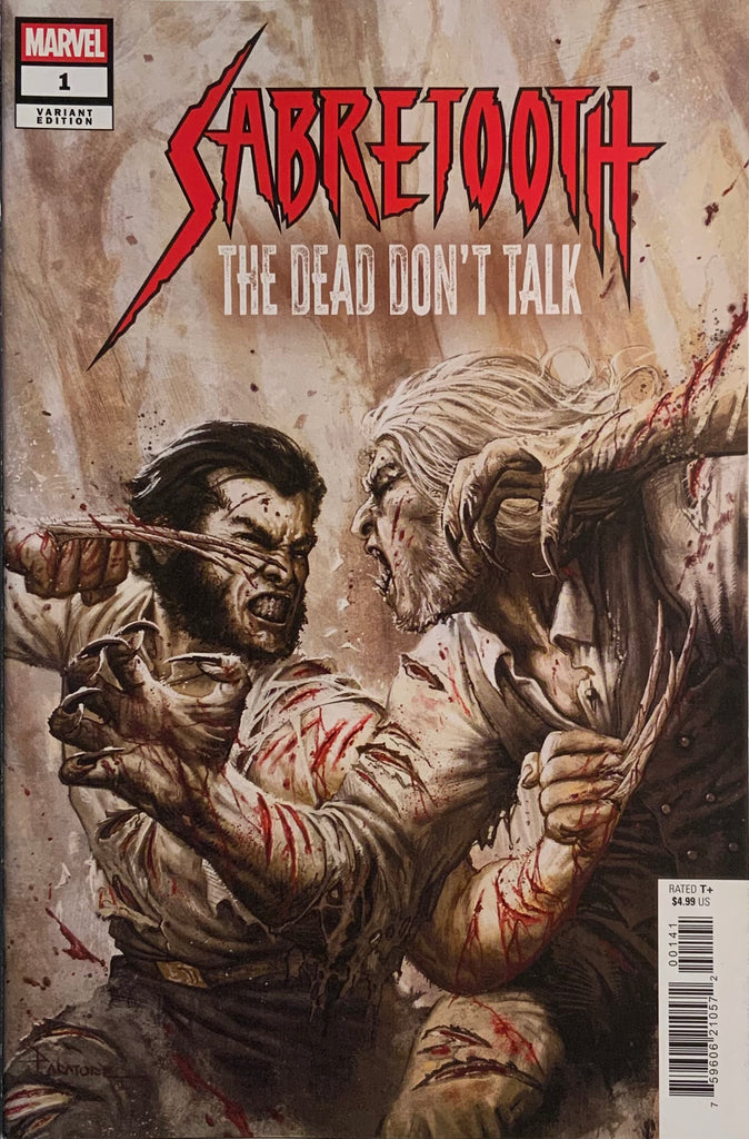 SABRETOOTH : THE DEAD DON’T TALK # 1 PARATORE VARIANT COVER