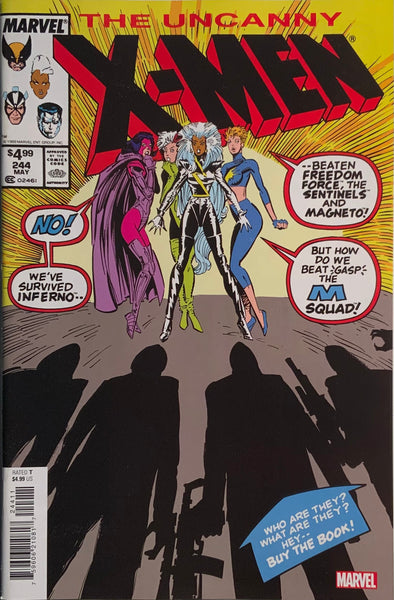UNCANNY X-MEN (1963-2011) #244 FACSIMILE EDITION
