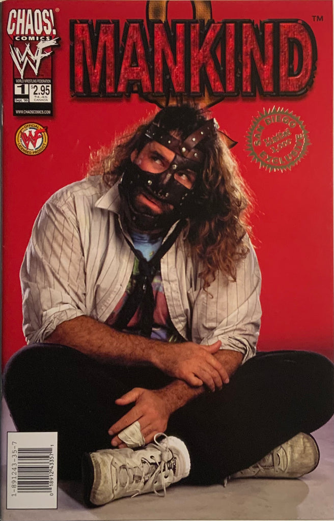 MANKIND # 1 PHOTO COVER SAN DIEGO COMIC CON EDITION