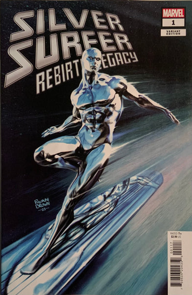 SILVER SURFER REBIRTH LEGACY # 1 BROWN 1:25 VARIANT COVER