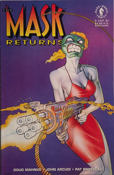 THE MASK RETURNS # 3 FIRST APPEARANCE OF FEMALE MASK