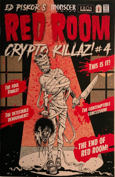 RED ROOM CRYPTO KILLAZ # 4 PISKOR 1:5 VARIANT COVER