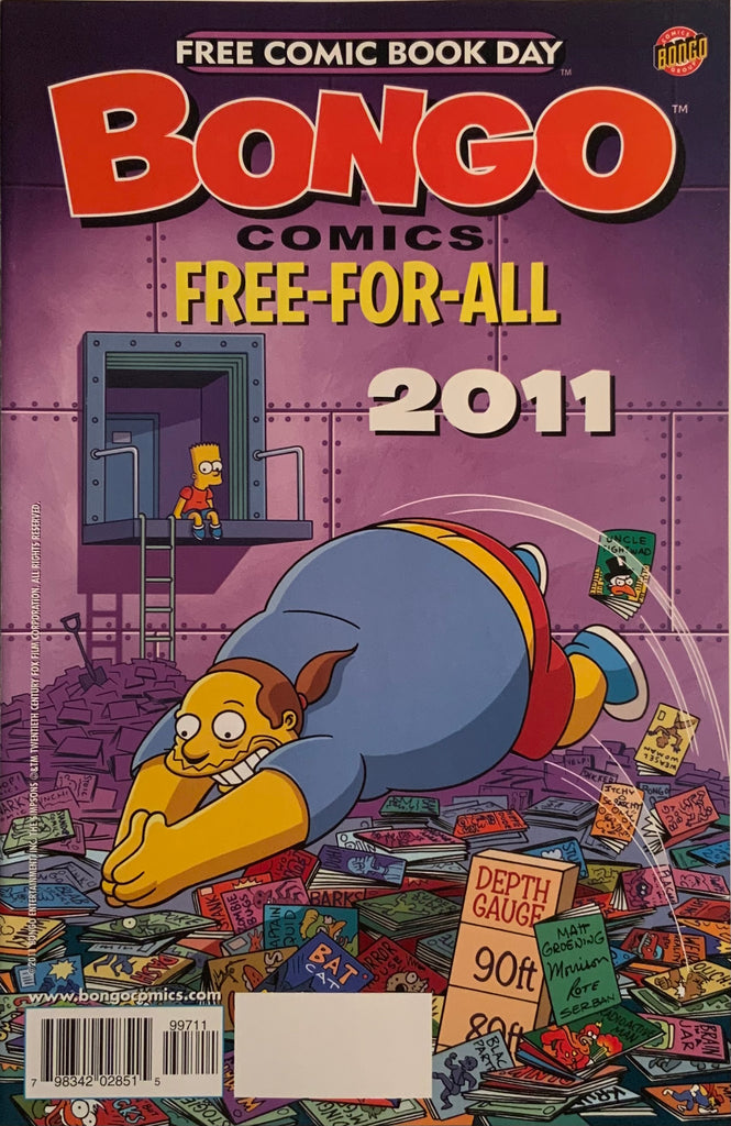 SIMPSONS BONGO COMICS FREE COMIC BOOK DAY 2011