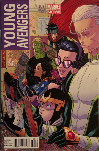 YOUNG AVENGERS (2013) # 3 MOORE 1:50 VARIANT COVER
