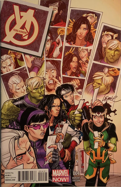 YOUNG AVENGERS (2013) # 4 LAFUENTE 1:50 VARIANT COVER