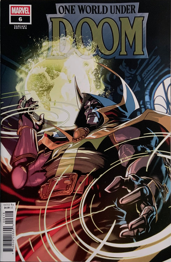 ONE WORLD UNDER DOOM # 6 WOODS 1:25 VARIANT COVER