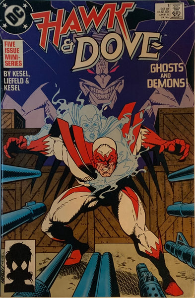 HAWK & DOVE (1988) # 1 & 3 FIRST APPEARANCE OF DOVE