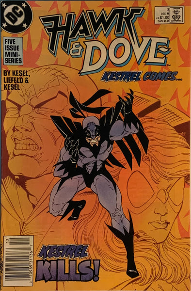 HAWK & DOVE (1988) # 1 & 3 FIRST APPEARANCE OF DOVE