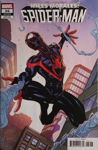 MILES MORALES SPIDER-MAN (2023) #36 CASELLI 1:25 VARIANT COVER