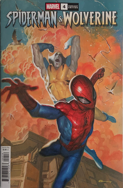SPIDER-MAN & WOLVERINE #4 DE TOMMASO 1:25 VARIANT COVER