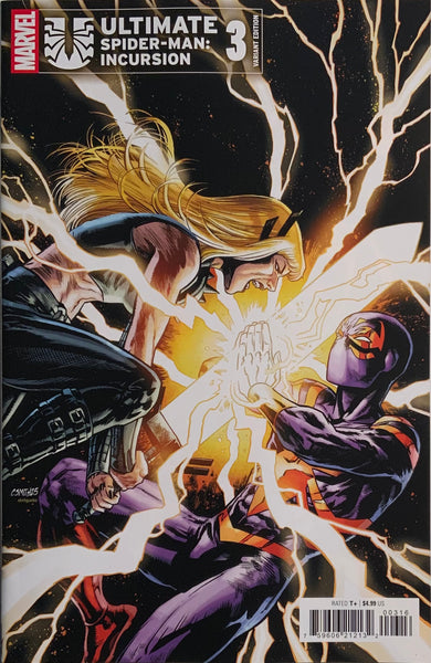 ULTIMATE SPIDER-MAN : INCURSION # 3 SMITH 1:25 VARIANT COVER