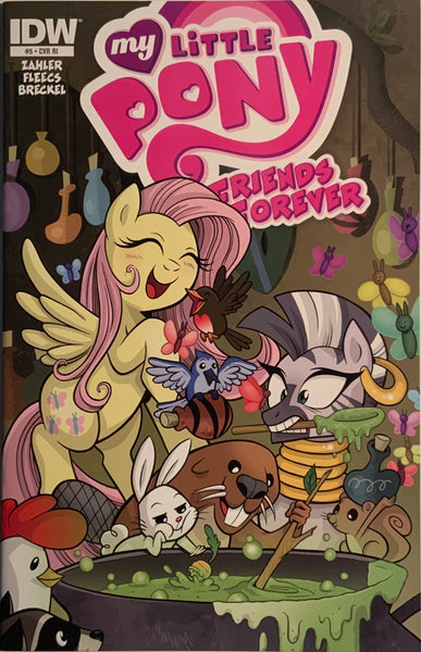 MY LITTLE PONY FRIENDS FOREVER # 5 RETAILER INCENTIVE 1:10 VARIANT COVER