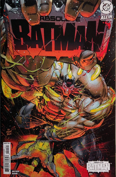 ABSOLUTE BATMAN #11 MANN 1:25 VARIANT COVER