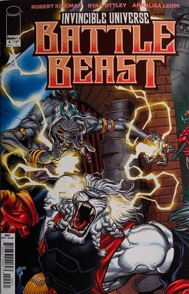 INVINCIBLE UNIVERSE : BATTLE BEAST # 4 SU 1:10 VARIANT COVER