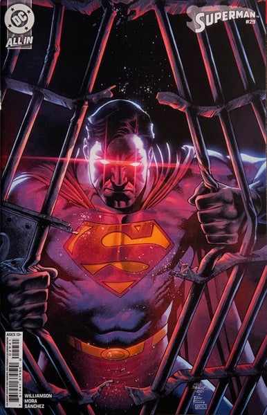 SUPERMAN (2023) #29 BARROWS 1:25 VARIANT COVER