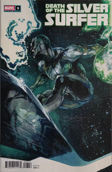 DEATH OF THE SILVER SURFER # 3 BIANCHI 1:25 VARIANT COVER